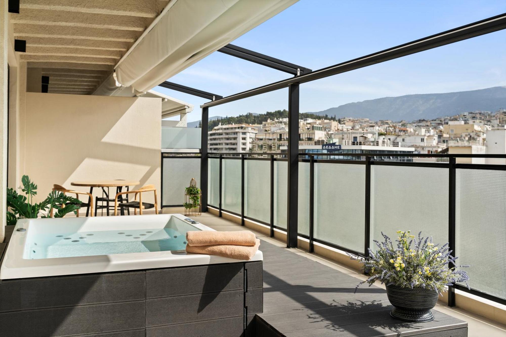 Acron 12 Penthouse Acropolis Suites Athens Exterior photo